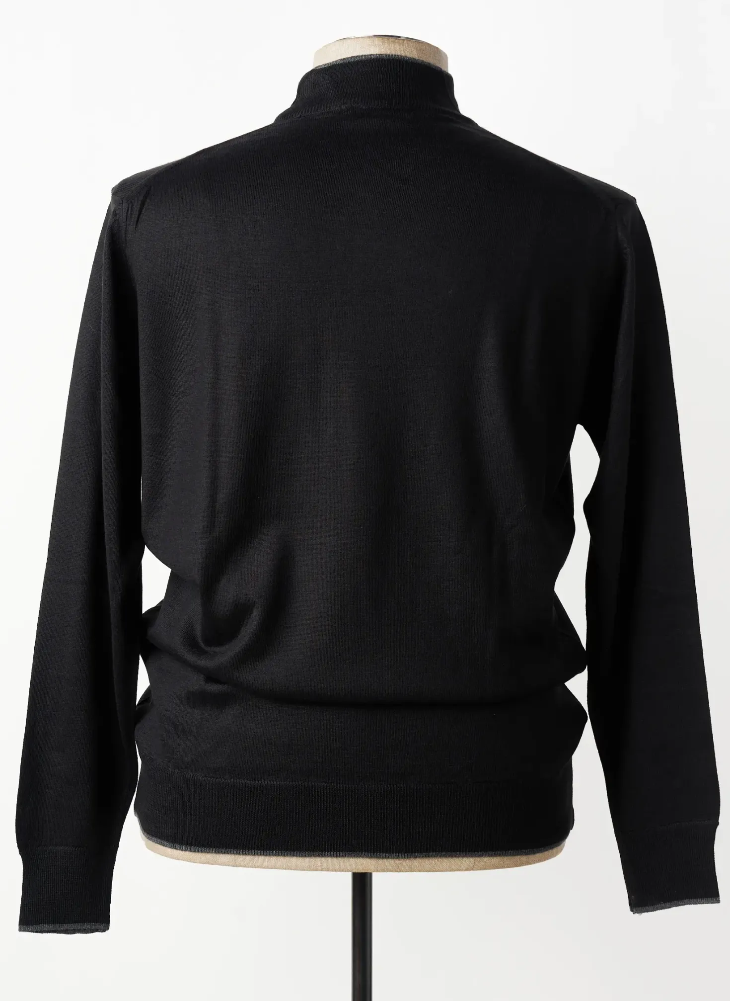 Pull Cap 10 Ten Noir Manches Longues