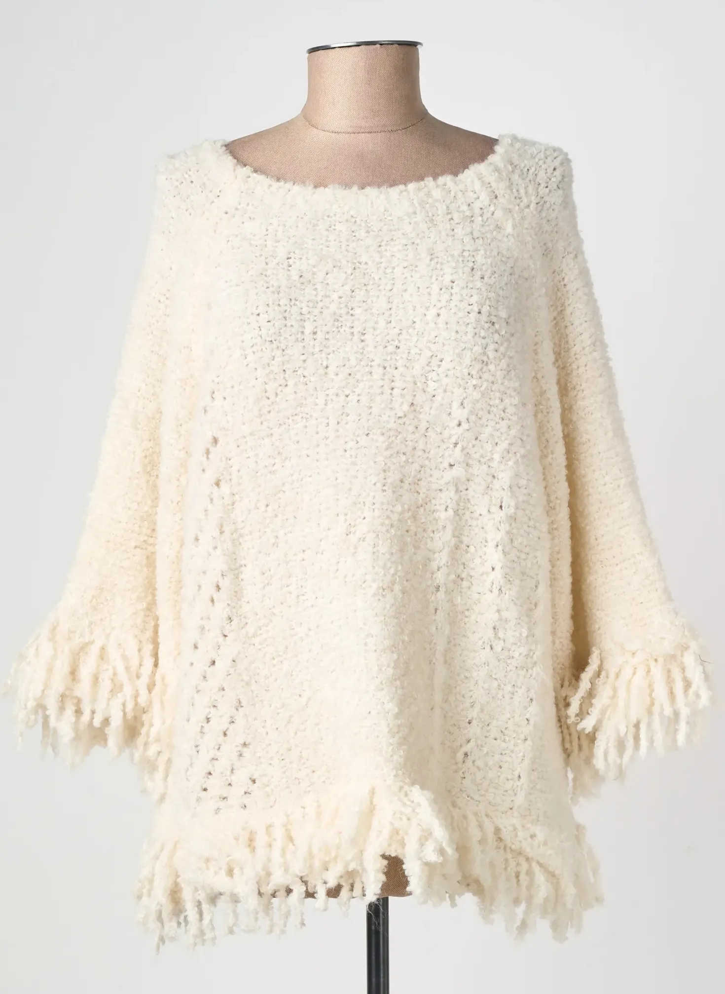 Pull Civico 1 Beige Manches Longues