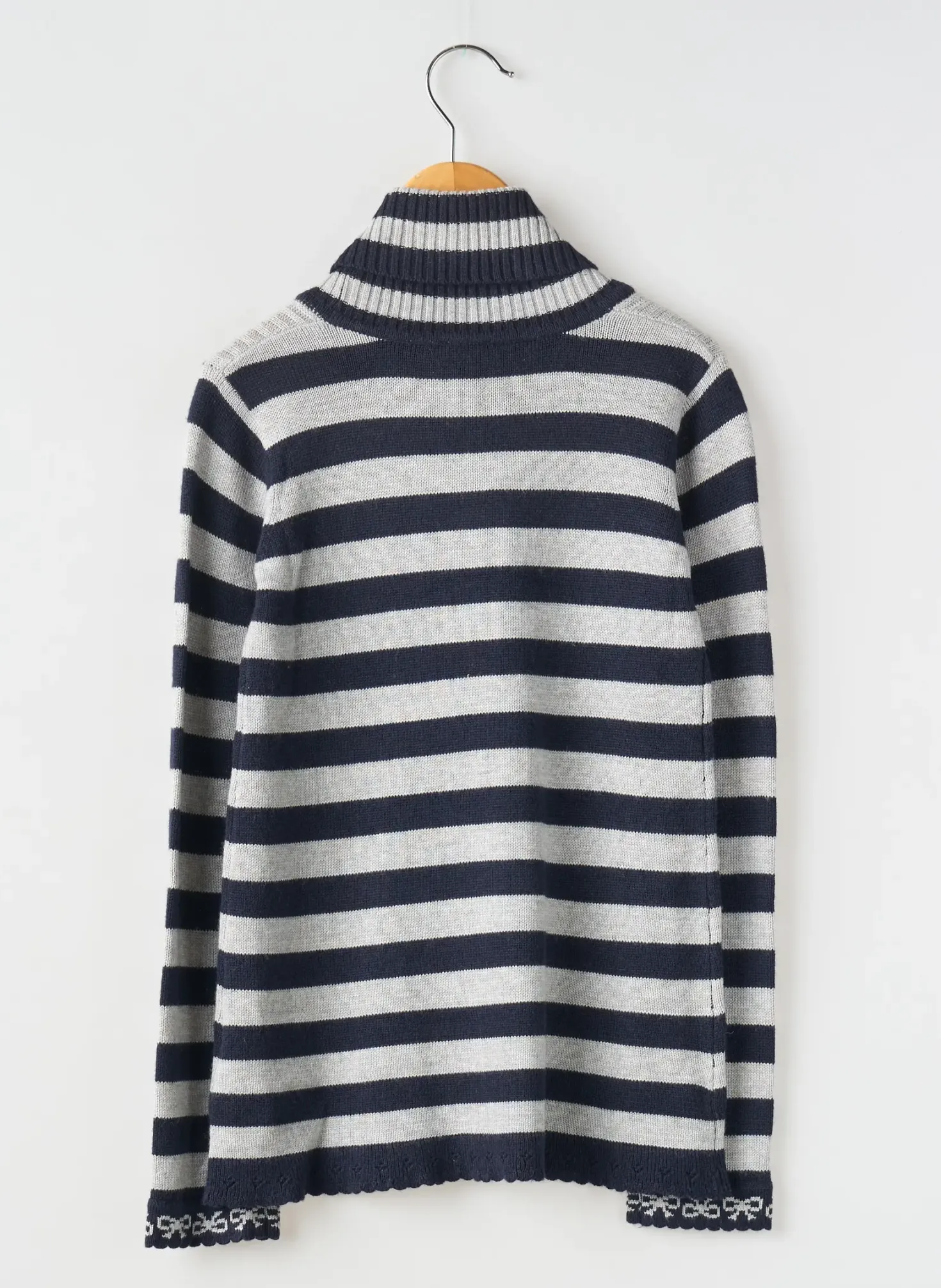 Pull Col Roulé Mayoral Bleu Manches Longues