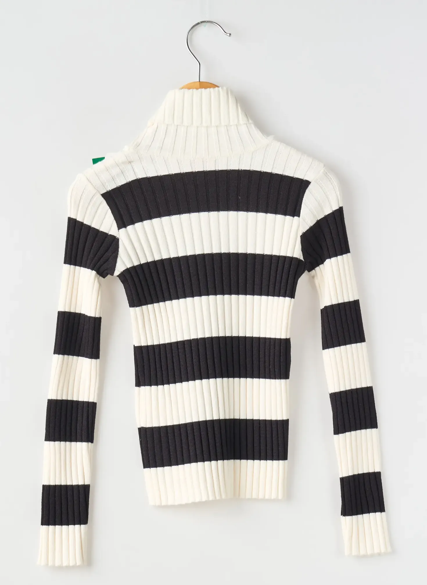 Pull Col Roulé Mayoral Noir Manches Longues