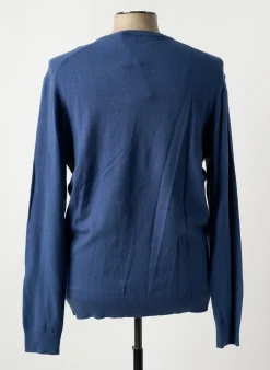 Pull Compagnia Del Cachemire Bleu Manches Longues