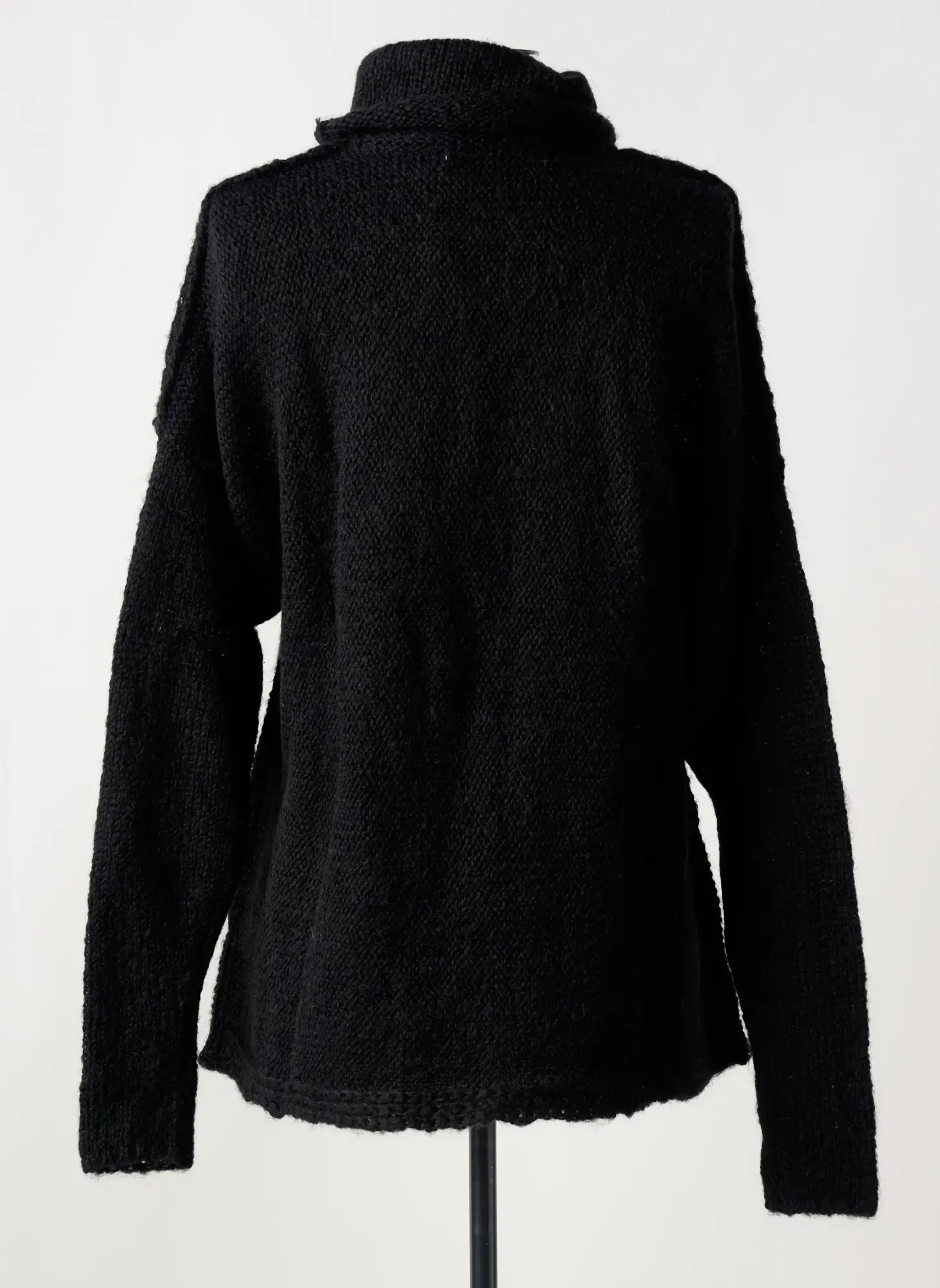 Pull Costa 8 Mani Noir Manches Longues