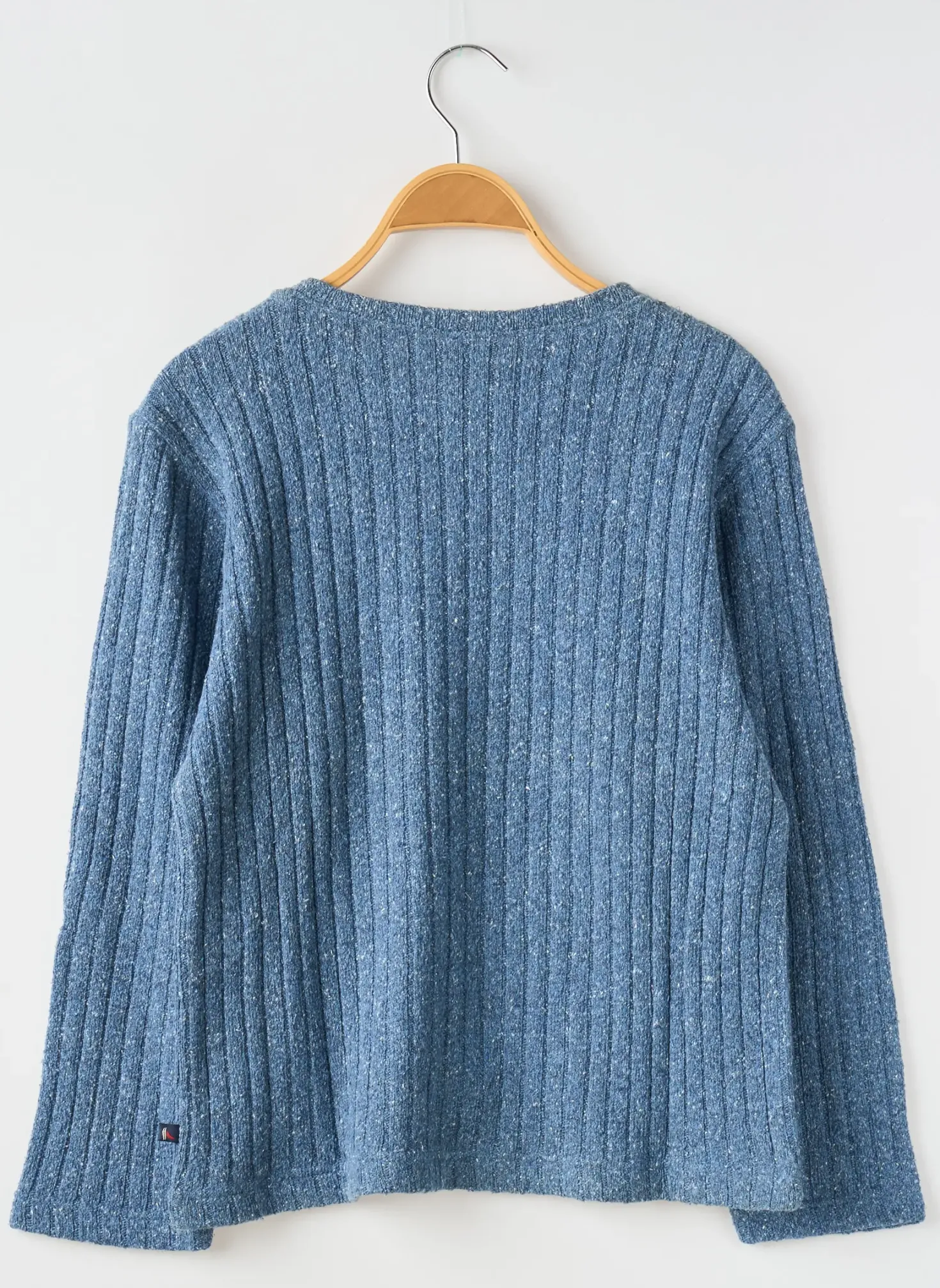 Pull Coudemail Bleu Manches Longues