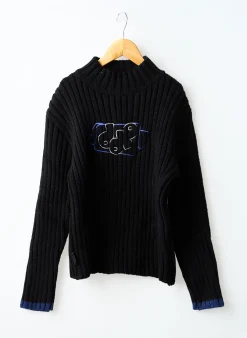 Pull Ddp Noir Manches Longues