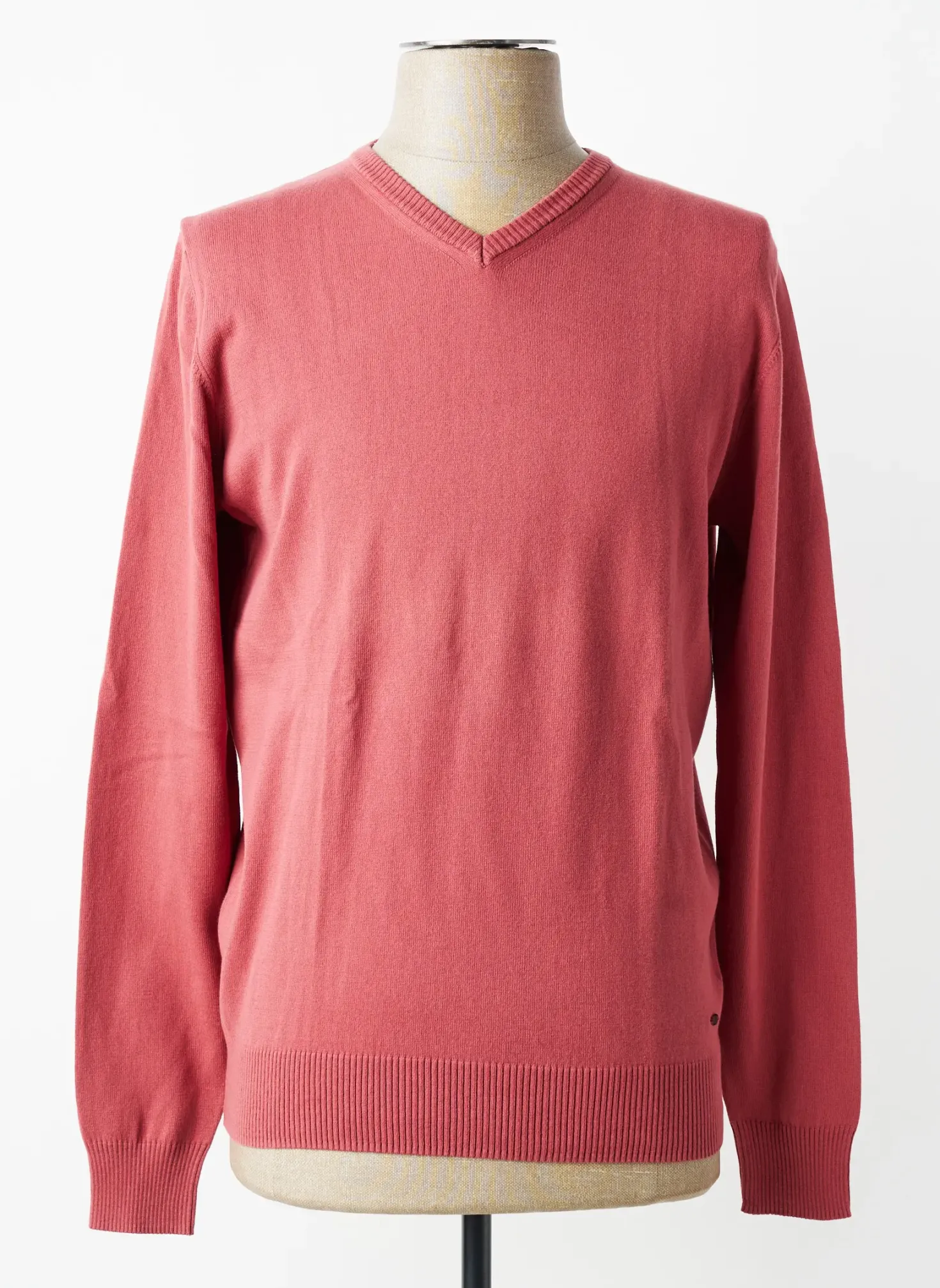 Pull Delahaye Rose Manches Longues