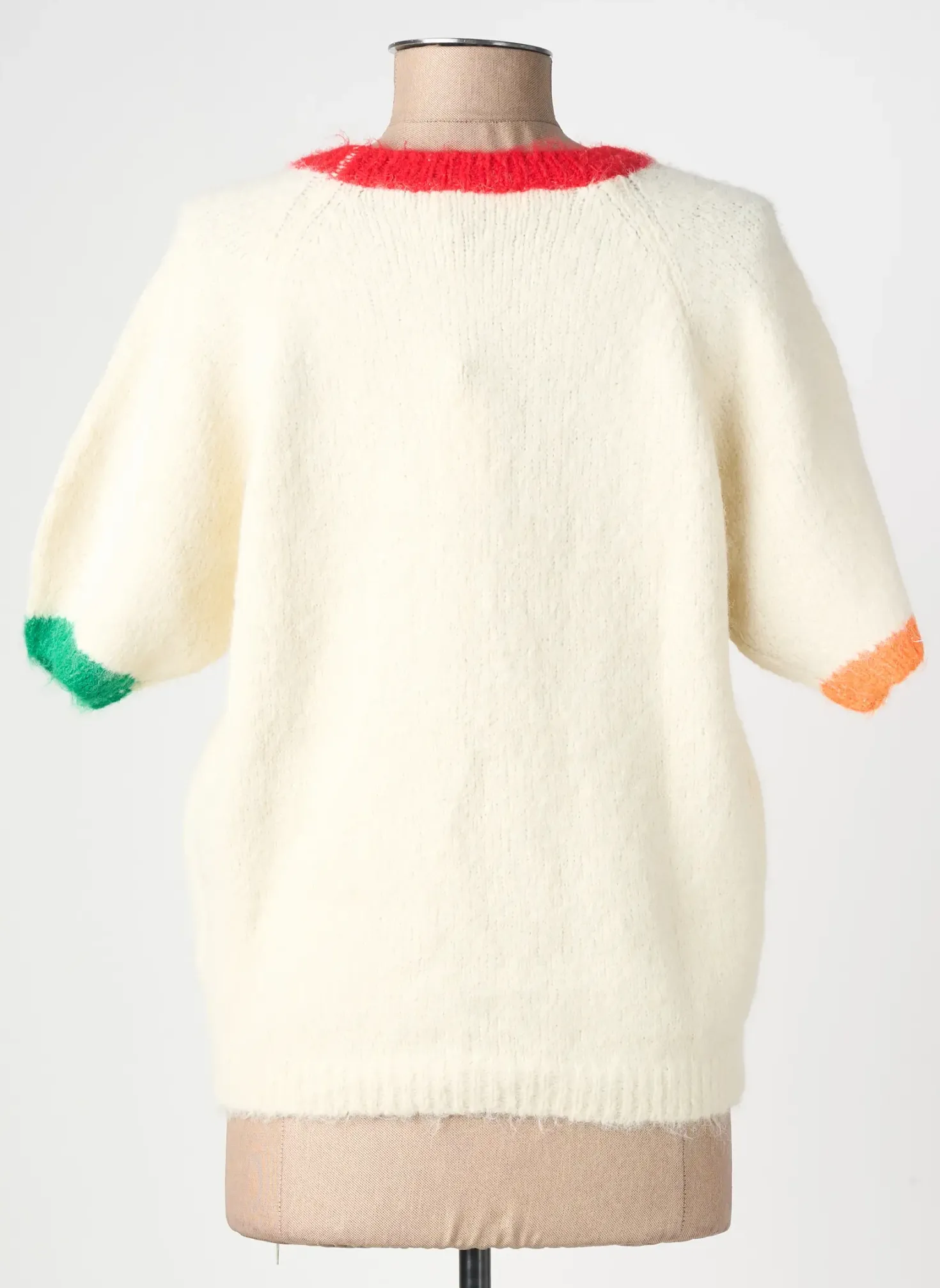 Pull De Royal Beige Manches Courtes