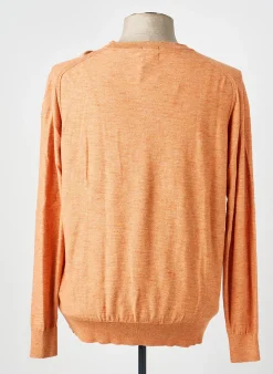 Pull Dstrezzed Orange Manches Longues