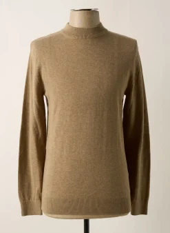Pull Edc Beige Manches Longues
