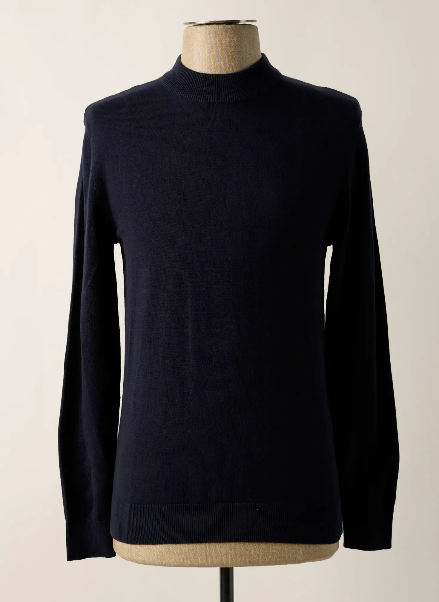 Pull Edc Bleu Manches Longues