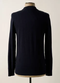 Pull Edc Bleu Manches Longues