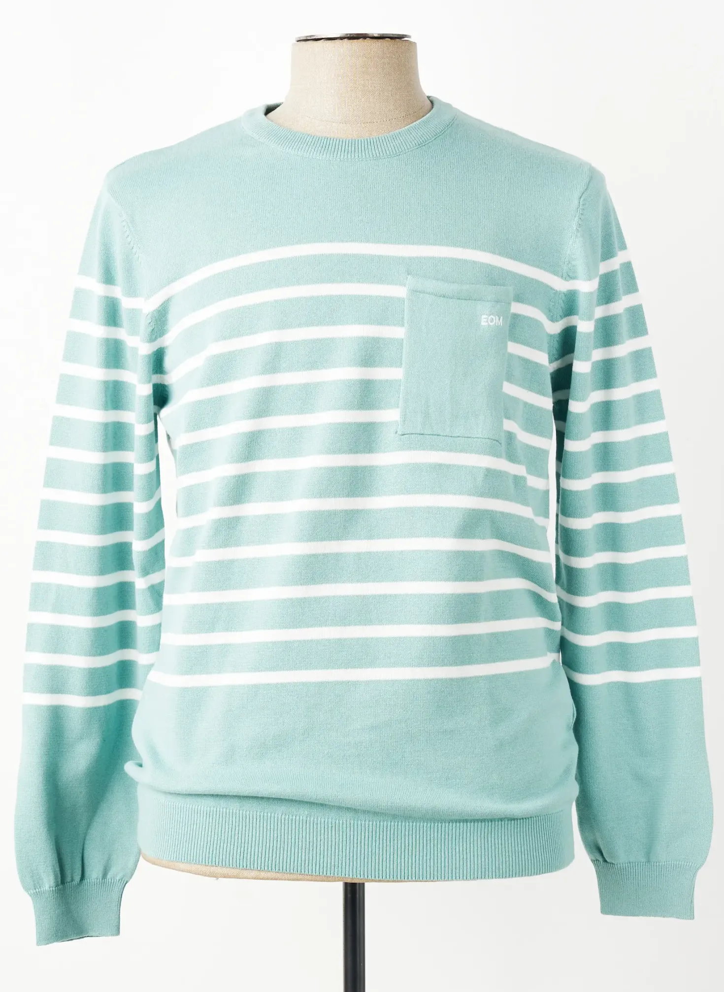 Pull Elle Est Ou La Mer Vert Manches Longues