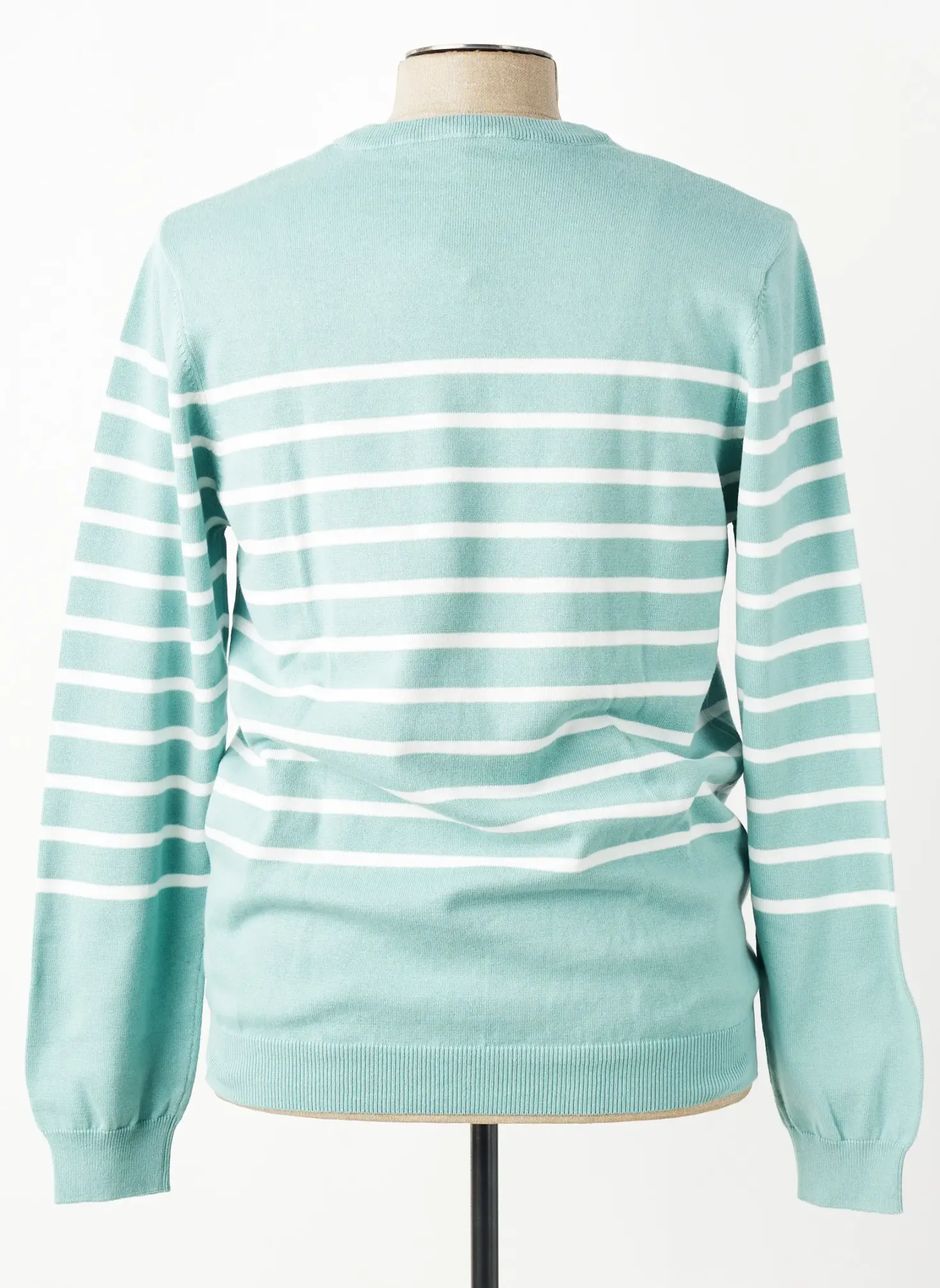Pull Elle Est Ou La Mer Vert Manches Longues