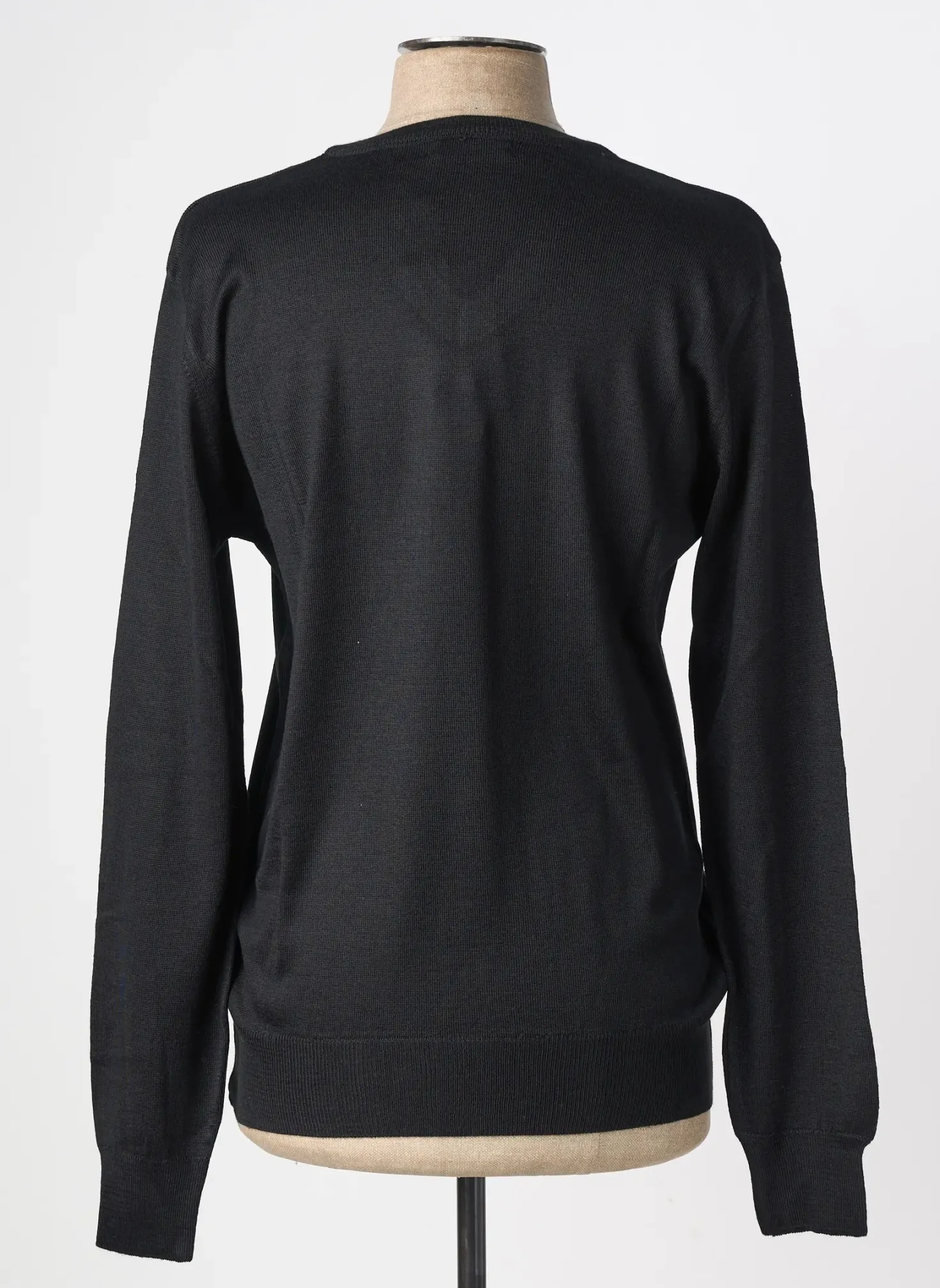 Pull Enzo Di Milano Noir Manches Longues