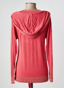 Pull Eva Kayan Rose Manches Longues