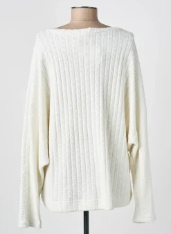 Pull Franck Anna Beige Manches Longues