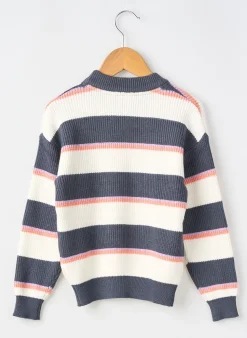 Pull Garcia Bleu Manches Longues