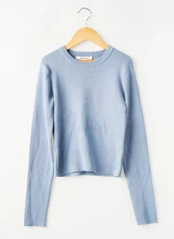 Pull Garcia Bleu Manches Longues