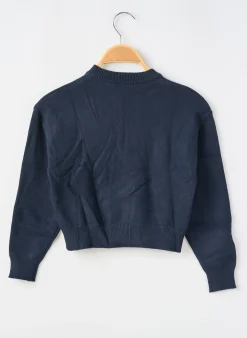 Pull Garcia Bleu Manches Longues