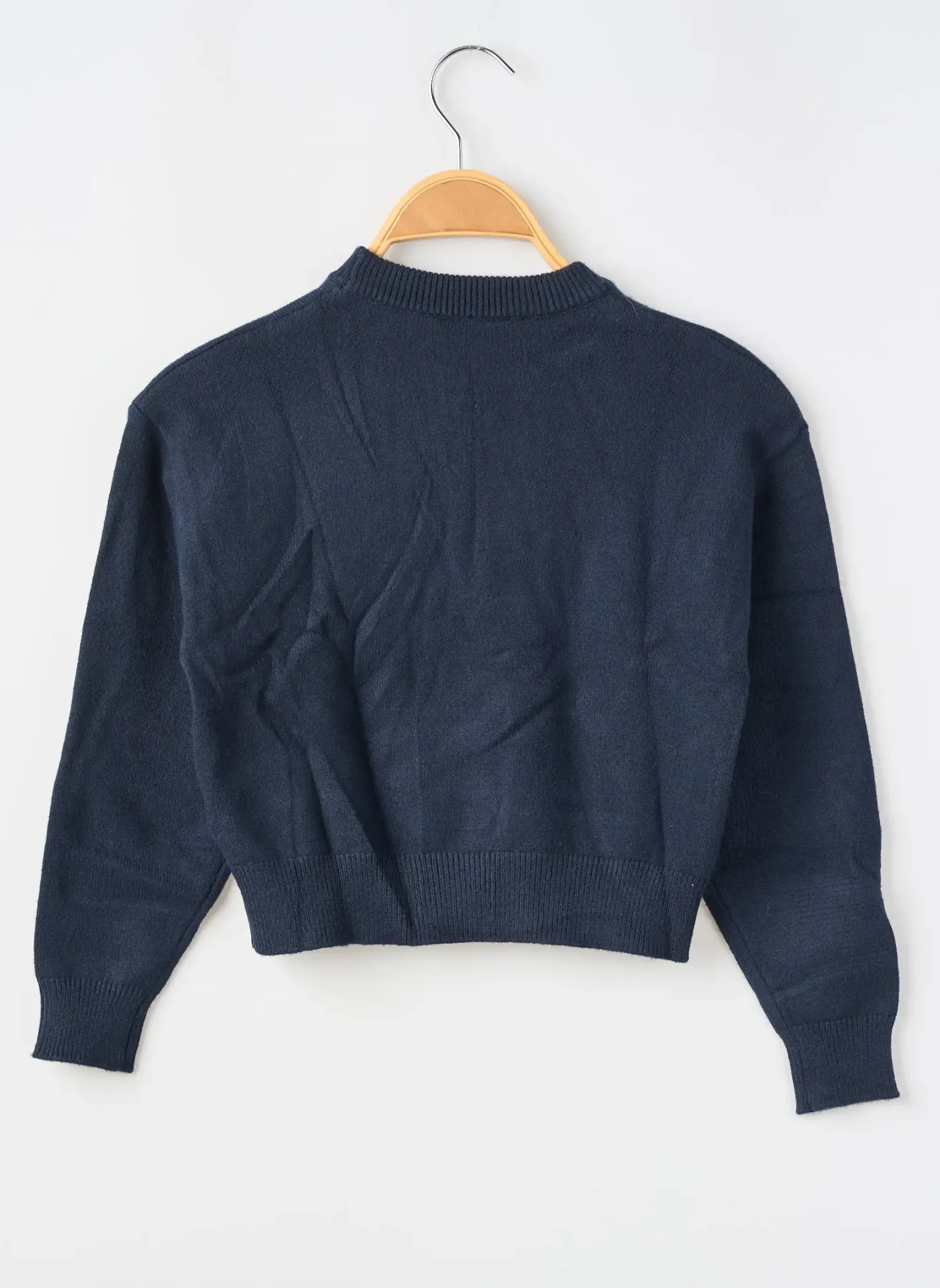 Pull Garcia Bleu Manches Longues