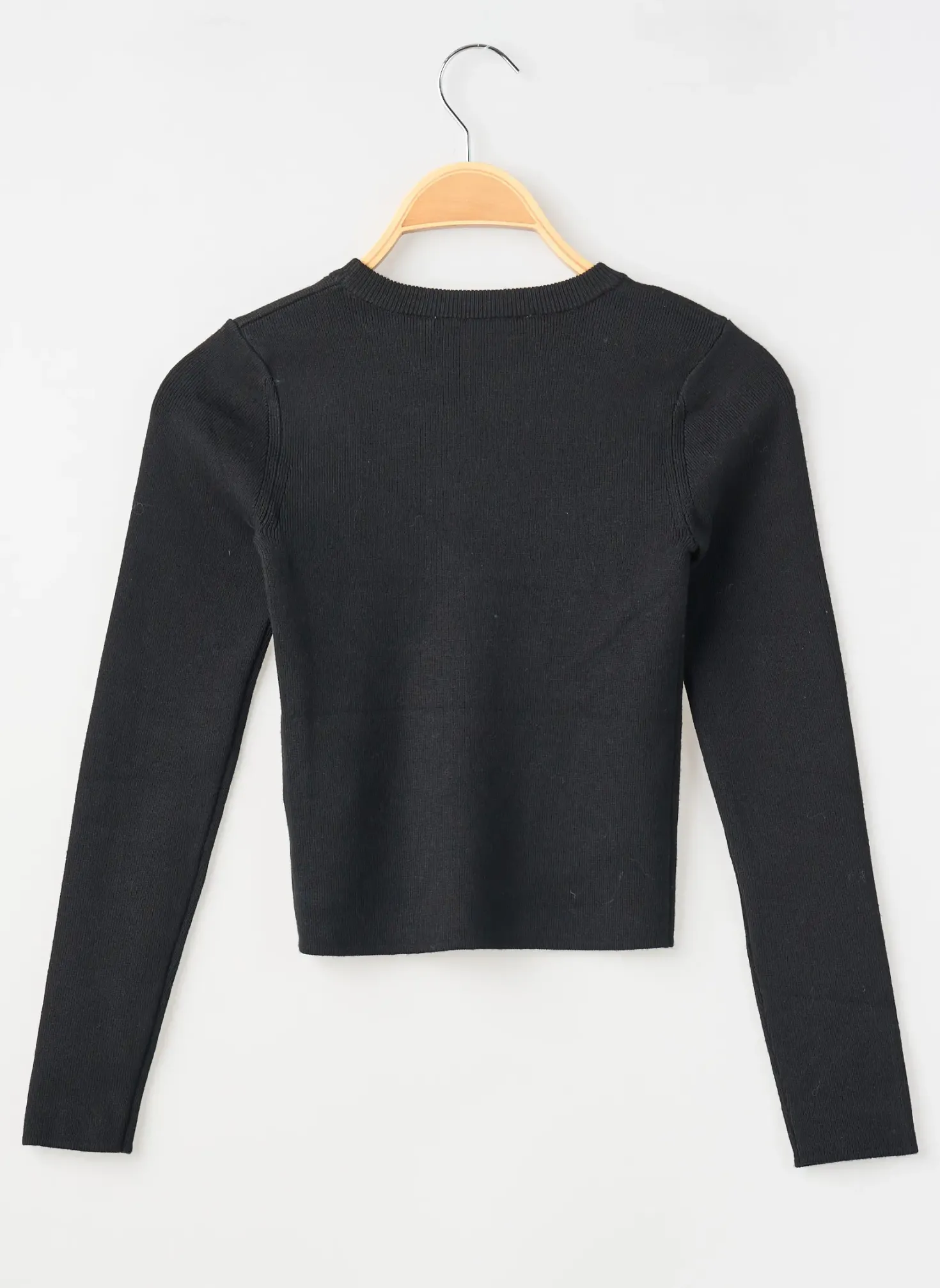 Pull Garcia Noir Manches Longues