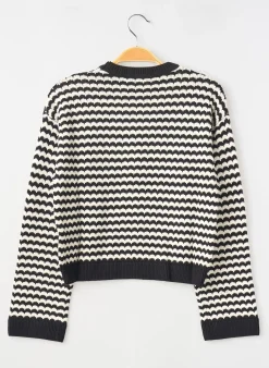 Pull Garcia Noir Manches Longues