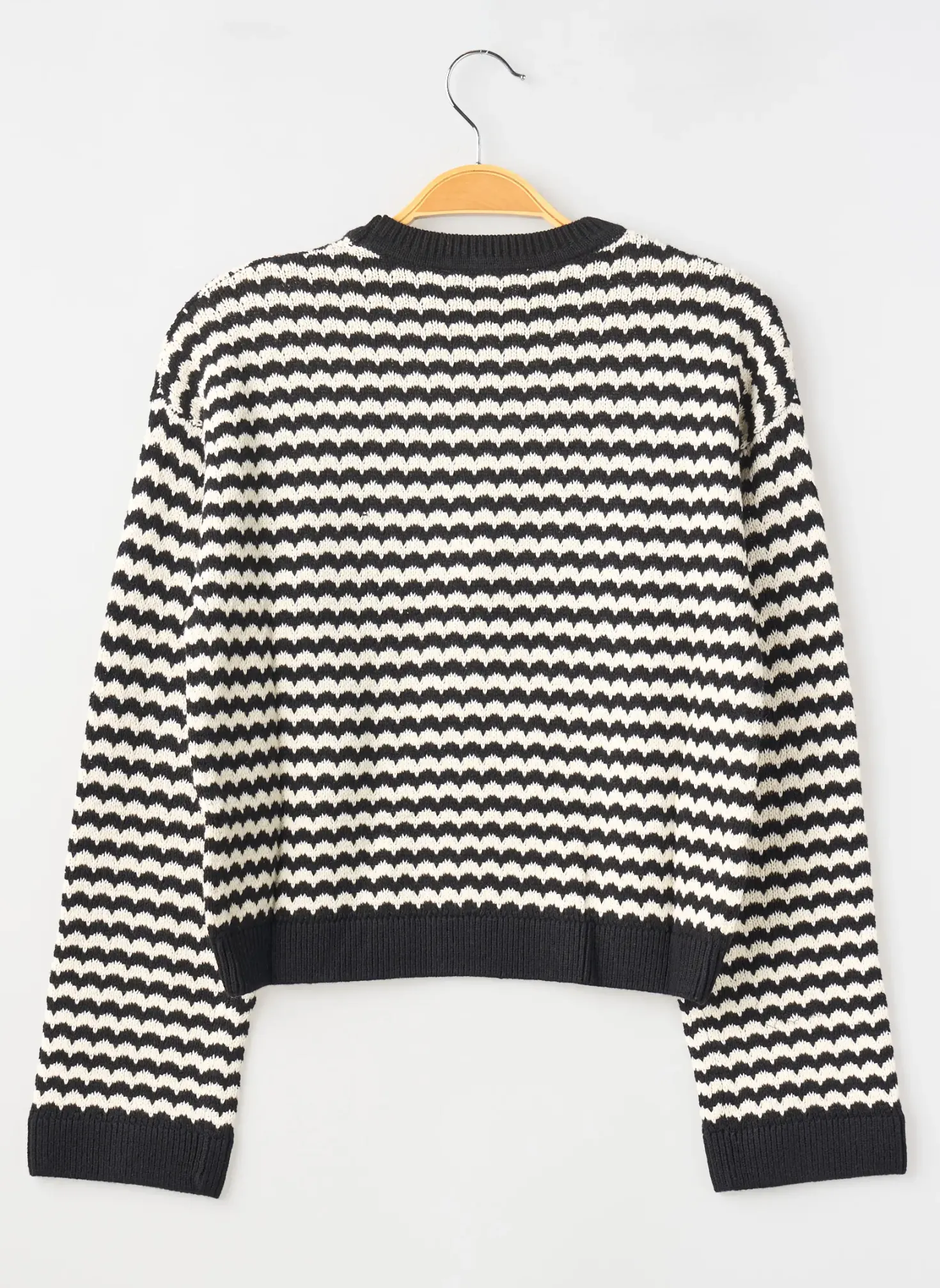 Pull Garcia Noir Manches Longues