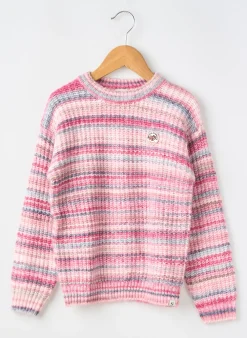 Pull Garcia Rose Manches Longues