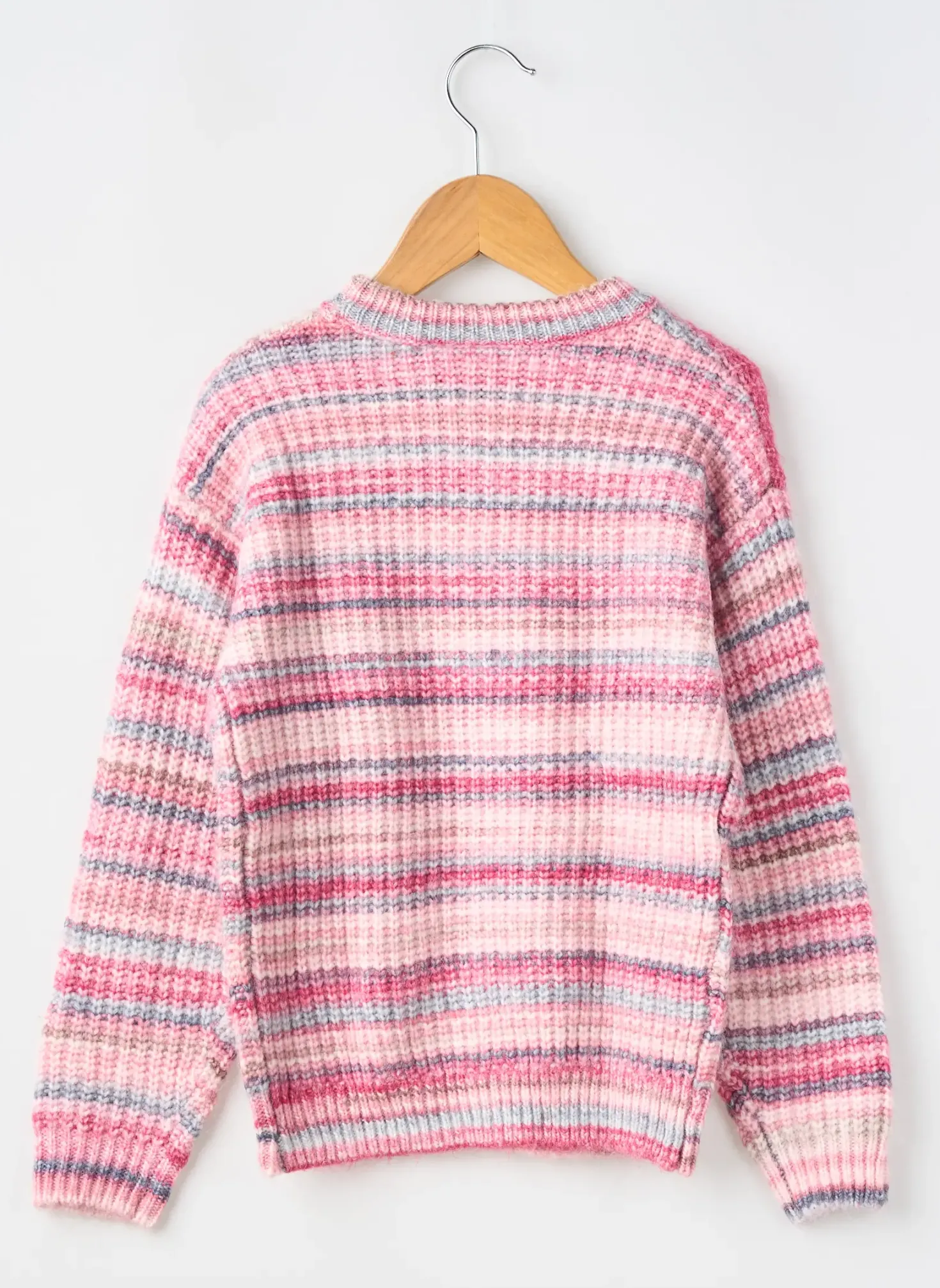 Pull Garcia Rose Manches Longues