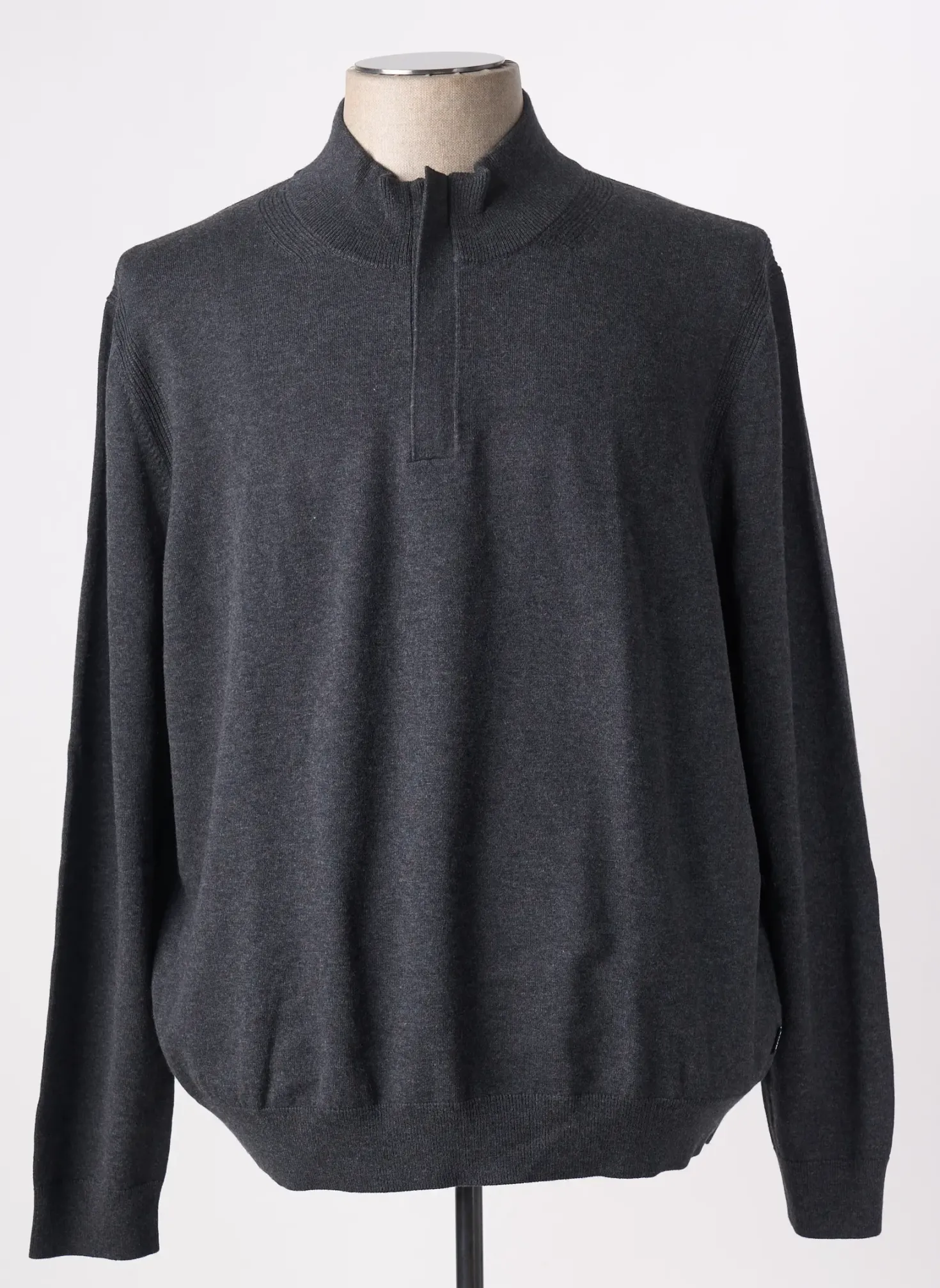 Pull Hugo Boss Gris Manches Longues
