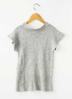 Pull In Extenso Gris Manches Courtes