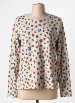 Pull I.odena Beige Manches Longues