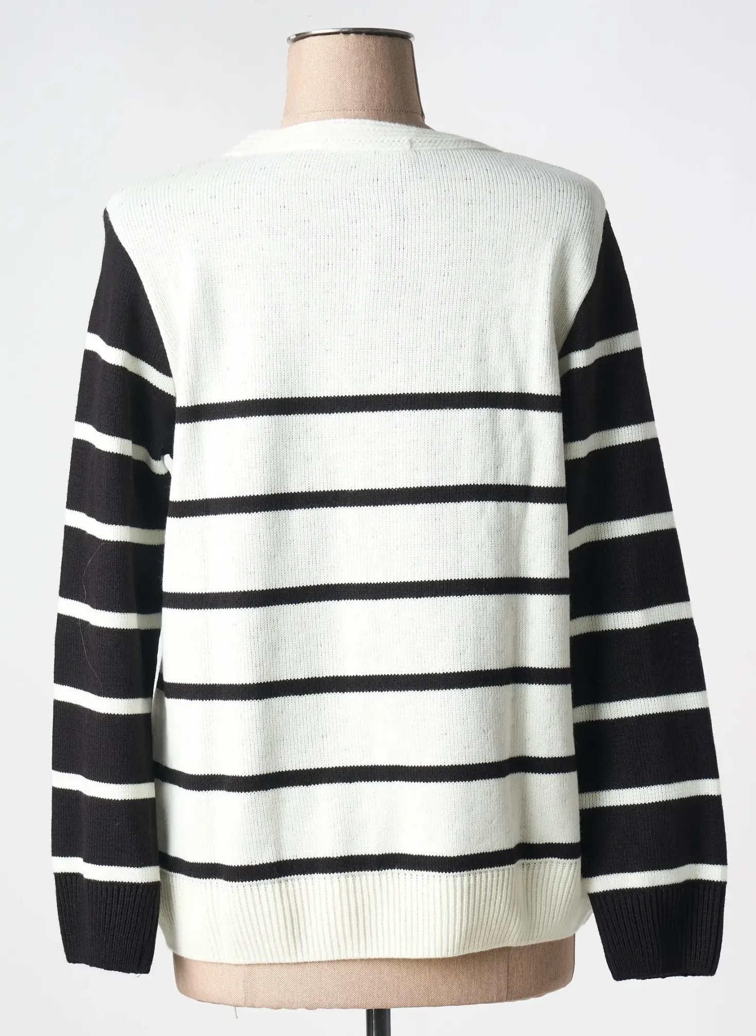 Pull Kalisson Blanc Manches Longues