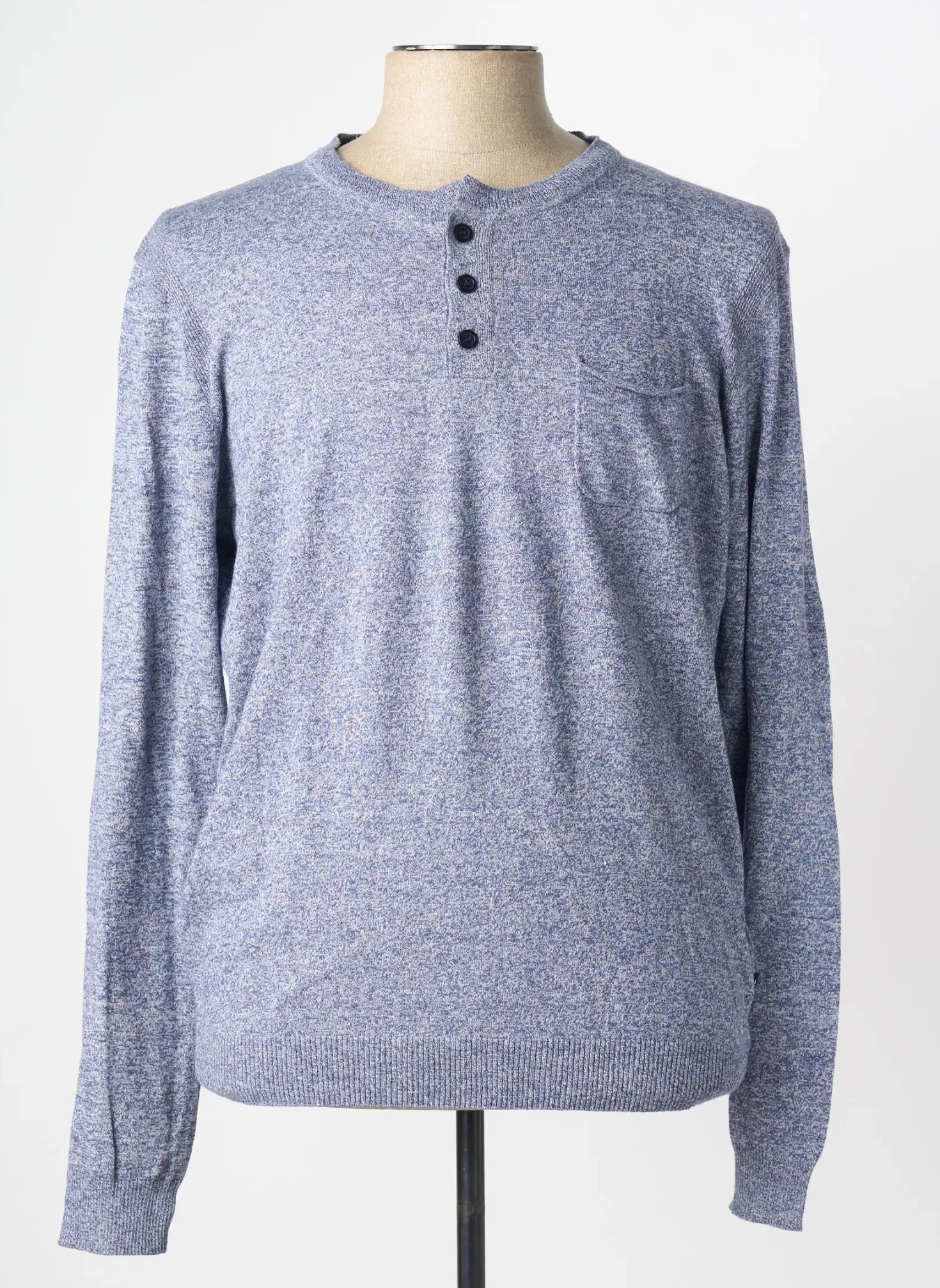 Pull Kaporal Bleu Manches Longues