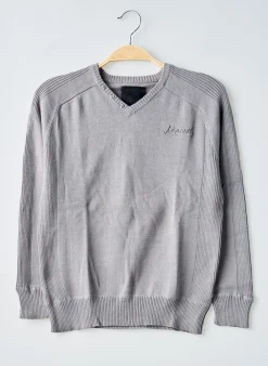 Pull Kaporal Gris Manches Longues