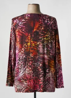 Pull Lebek Orange Manches Longues