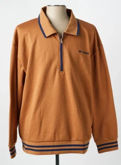 Pull Lee Cooper Marron Manches Longues