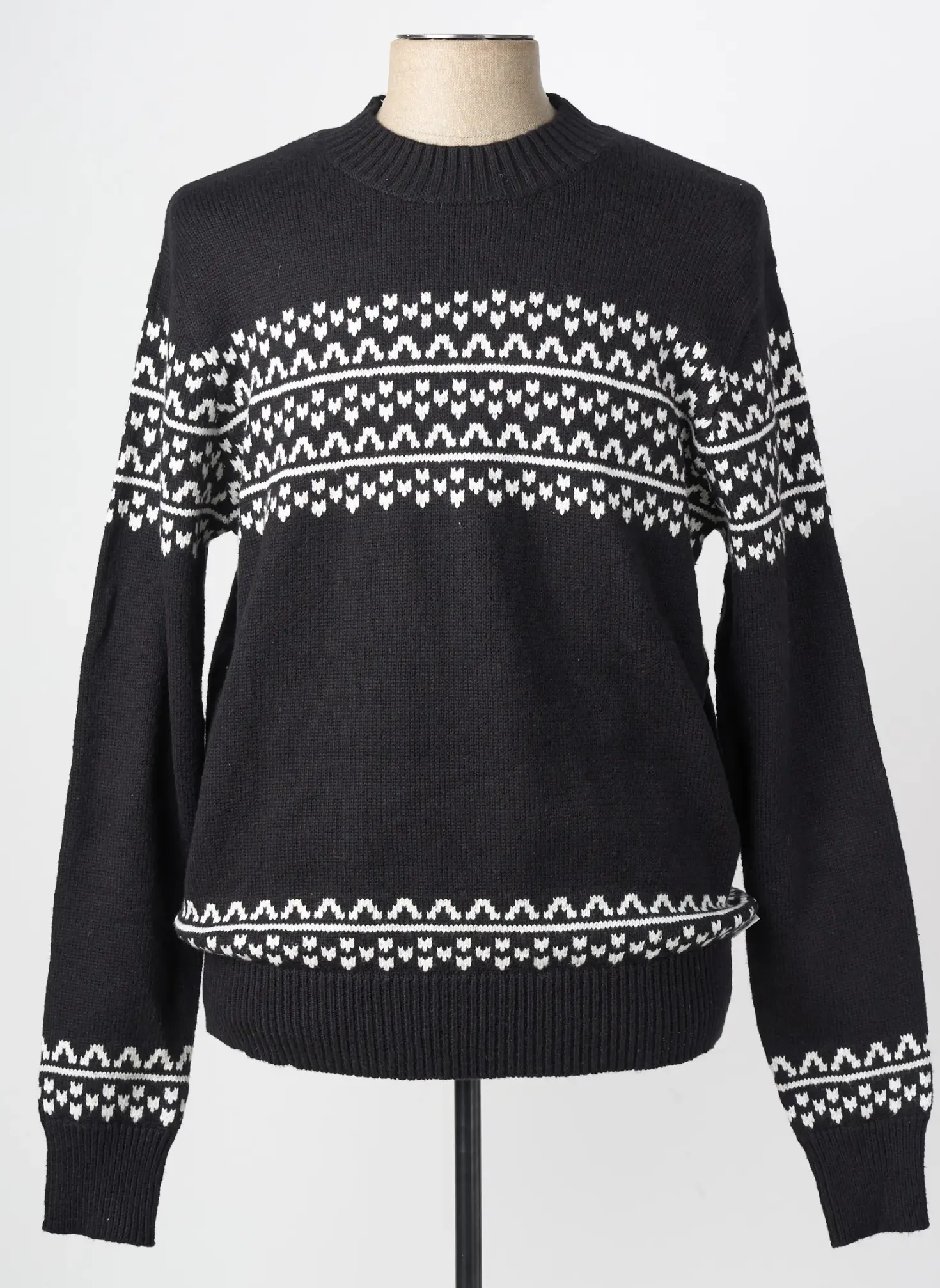 Pull Lee Cooper Noir Manches Longues