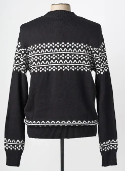 Pull Lee Cooper Noir Manches Longues