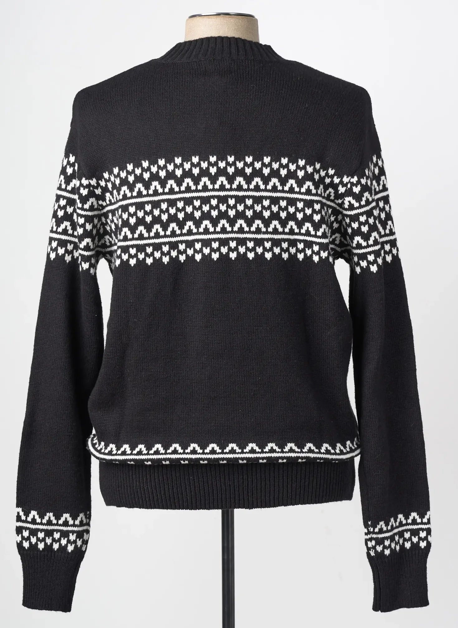 Pull Lee Cooper Noir Manches Longues
