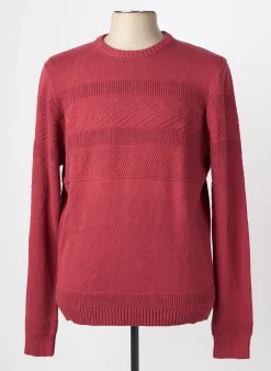 Pull Lee Cooper Rouge Manches Longues