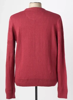 Pull Lee Cooper Rouge Manches Longues