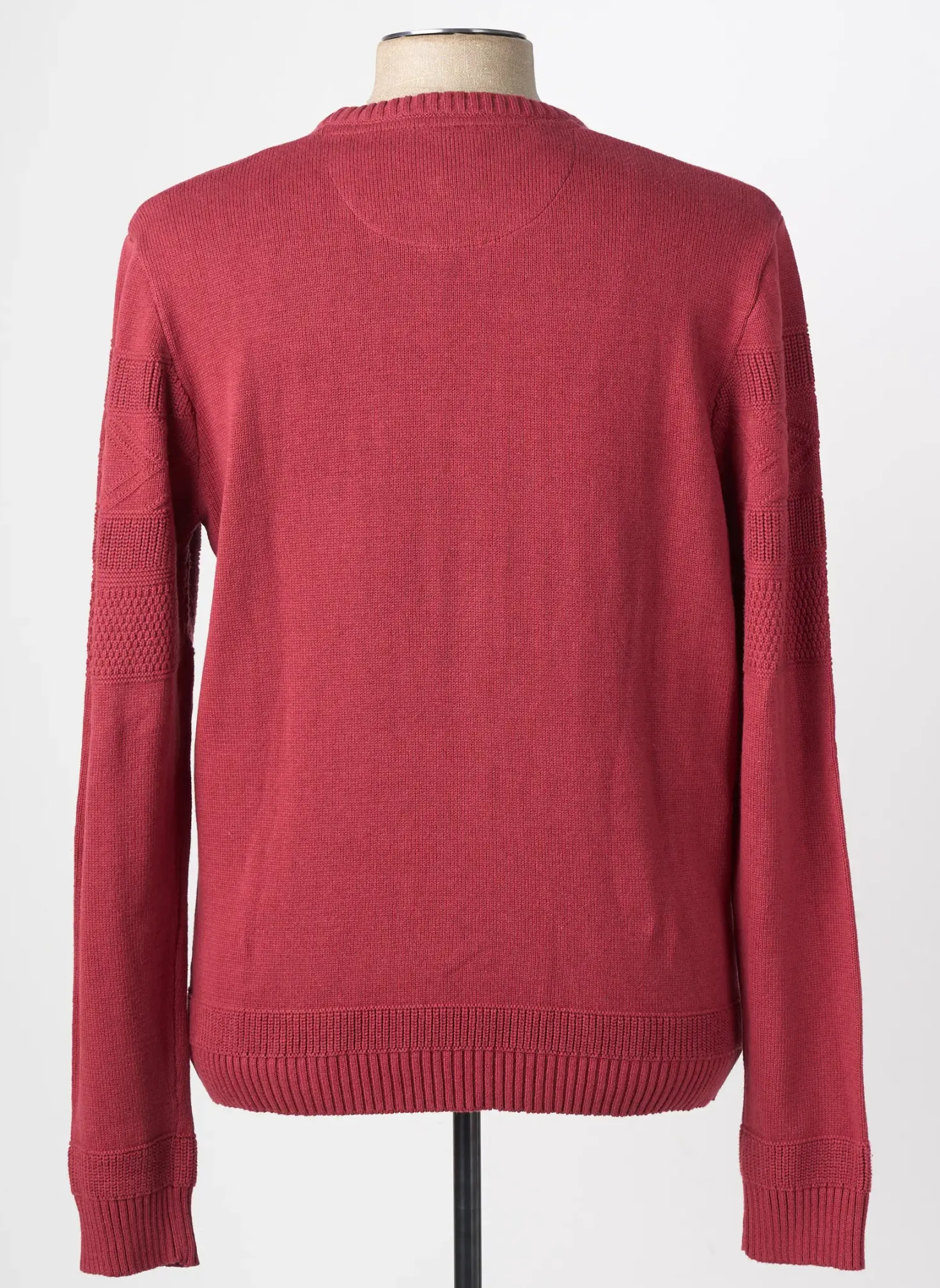 Pull Lee Cooper Rouge Manches Longues