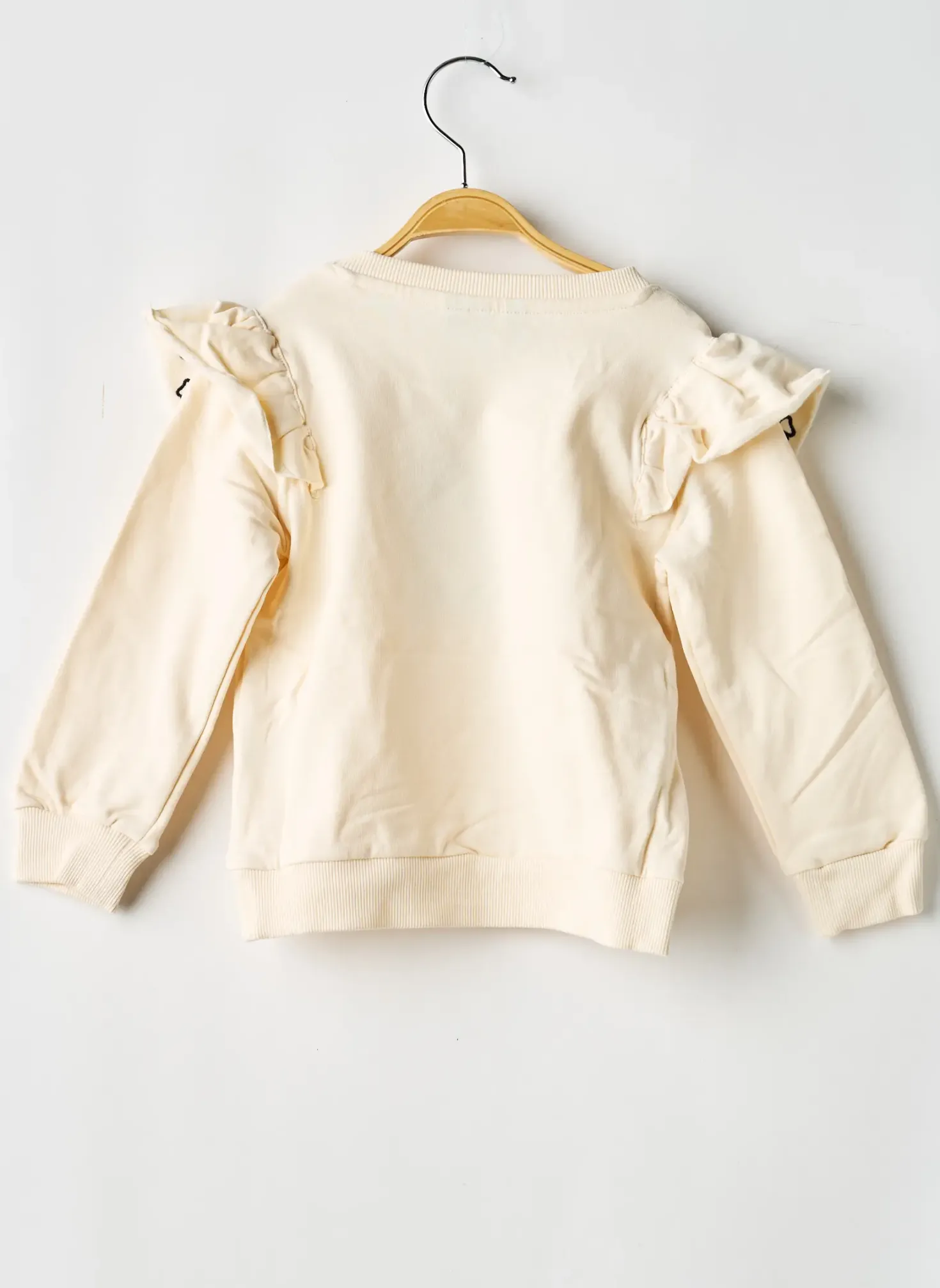 Pull Levv Label Beige Manches Longues