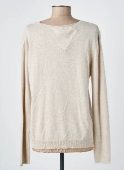 Pull Lola Espeleta Beige Manches Longues