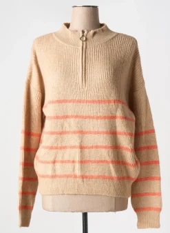 Pull Lola Espeleta Orange Manches Longues