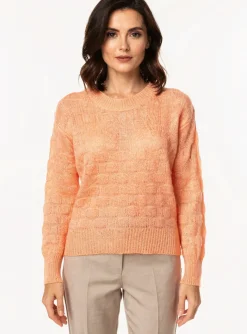 Pull Lola Espeleta Orange Manches Longues