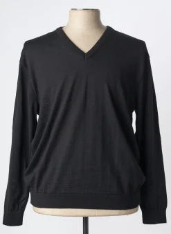 Pull Louis Victor Noir Manches Longues