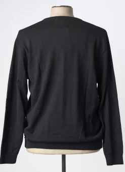 Pull Louis Victor Noir Manches Longues