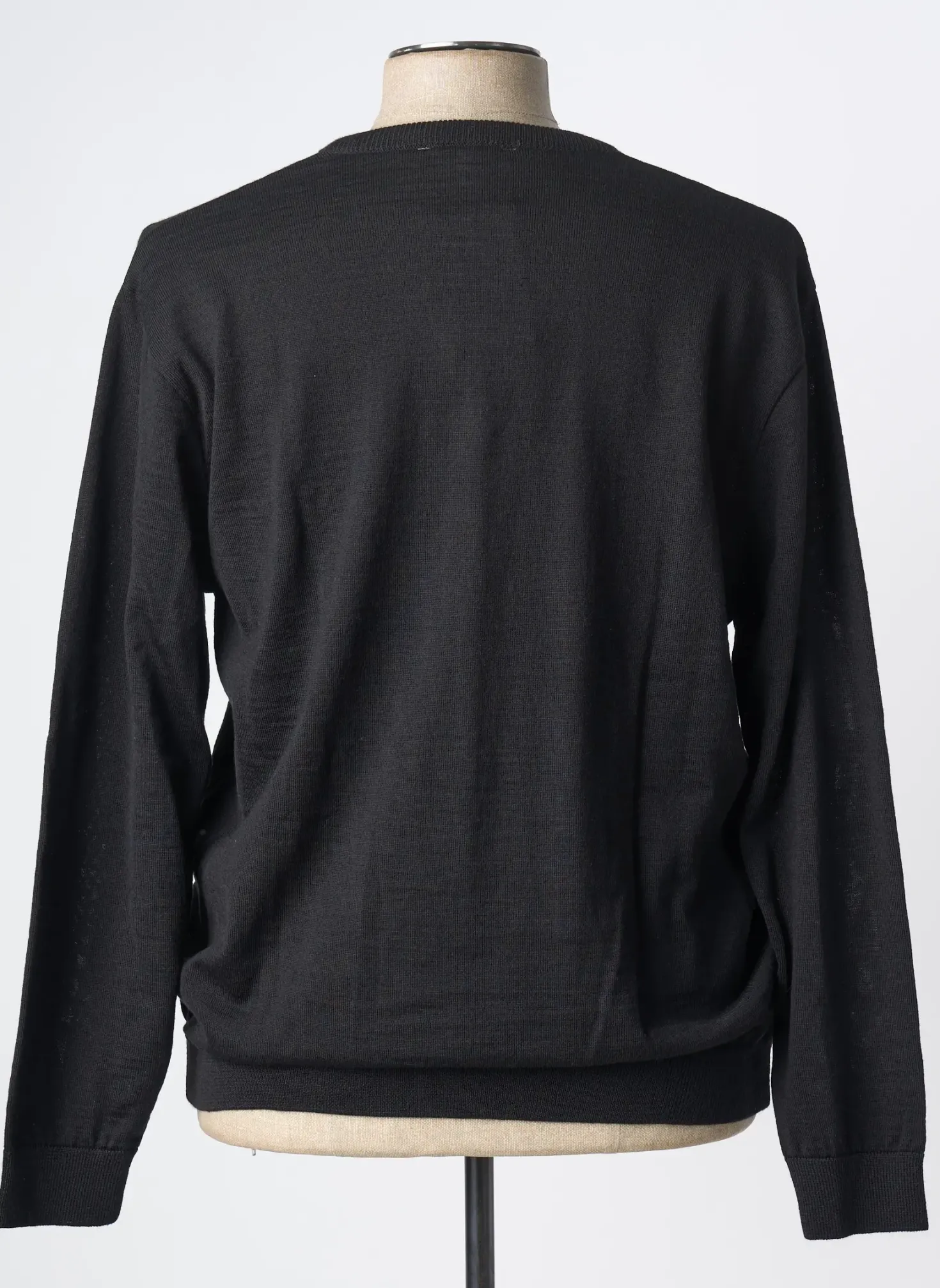 Pull Louis Victor Noir Manches Longues