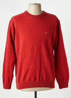 Pull Louis Victor Orange Manches Longues